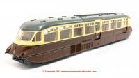 7D-011-003S Dapol Streamlined Railcar number 16 in GWR Chocolate & Cream livery with GWR Twin Cities crest